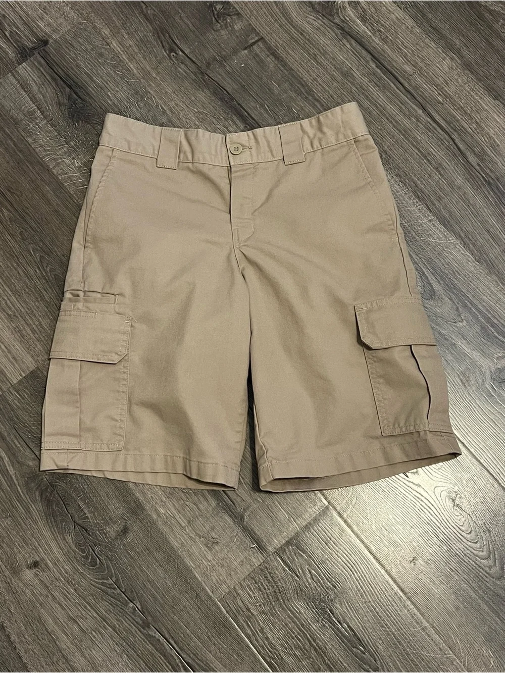 Dickies Shorts Cargo Pockets Loose Fit Comfort Tan Casual Mens Size 30